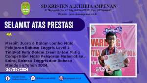 Ivent Intan Mutia Competition Mata Pelajaran Matematika, Sains, Bahasa Inggris dan Bahasa Mandarin Tahun 2024.