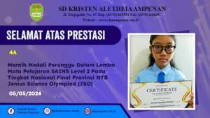 Lomba Mata Pelajaran SAINS Level 2 Pada Tingkat Nasional Final Provinsi NTB Jenius Science Olympiad (JSO)