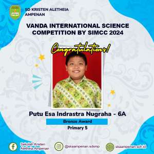 Vanda International Science Competition by SIMCC 2024 for Primary 5