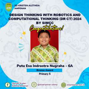 Design Thinking with Robotics and Computational Thinking (Dr CT) 2024 by SIMCC for Primary 5