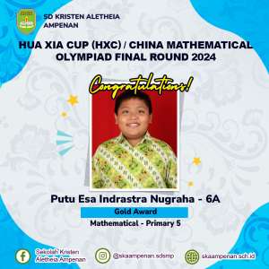 Hua Xia Cup (HXC) / China Mathematical Olympiad Final Round 2024 for Primary 5