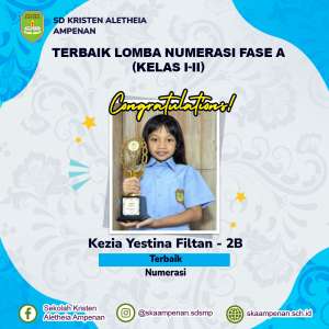 Terbaik Lomba Numerasi Fase A (Kelas I-II)