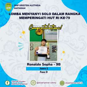 Lomba Menyanyi Solo dalam Rangka Memperingati Hut RI ke-79