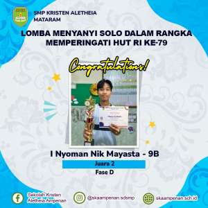 Lomba Menyanyi Solo dalam Rangka Memperingati Hut RI ke-79