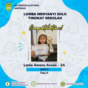 Lomba Menyanyi Solo dalam Rangka Memperingati Hut RI ke-79
