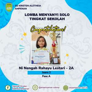 Lomba Menyanyi Solo dalam Rangka Memperingati Hut RI ke-79