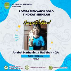 Lomba Menyanyi Solo dalam Rangka Memperingati Hut RI ke-79