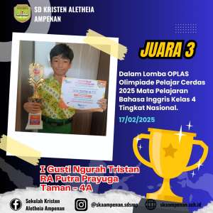 OPLAS Olimpiade Pelajar Cerdas