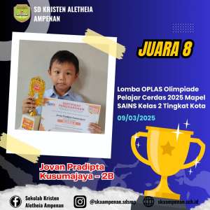 OPLAS Olimpiade Pelajar Cerdas
