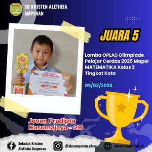 OPLAS Olimpiade Pelajar Cerdas