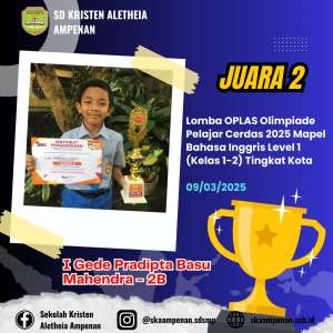 OPLAS Olimpiade Pelajar Cerdas