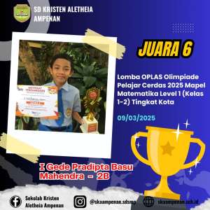 OPLAS Olimpiade Pelajar Cerdas