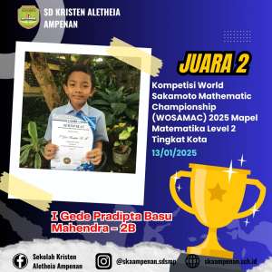 Kompetisi World Sakamoto Mathematic Championship (WOSAMAC)