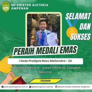 Matematika Level A Pada ORION ke 3 Tingkat Nasional