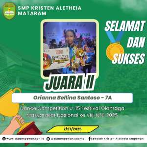 Dance Competition U-15 Festival Olahraga Masyarakat Nasional ke VIII, NTB 2025