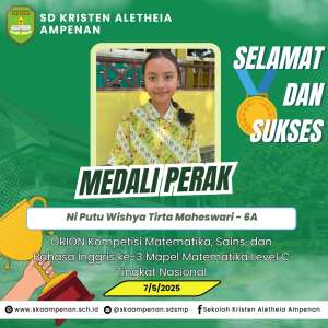ORION Kompetisi Matematika, Sains, dan Bahasa Inggris ke-3 Mapel Matematika Level C Tingkat Nasional