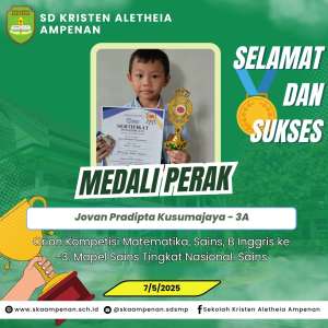 Kompetisi Matematika, Sains, B.Inggris ke -3 Mapel Matematika Tingkat Nasional