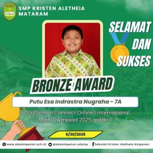 SCO (School Connect Online) International Math Olympiad 2025 grade 7