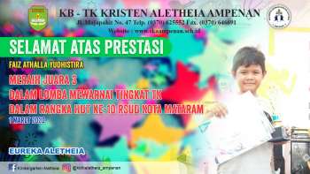 Lomba Mewarnai Tingkat TK dalam Rangka HUT ke-10 RSUD Kota Mataram
