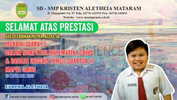 Kompetisi Matematika,Sains, & Bahasa Inggris (KMSI) Chapter #1 mapel Sains