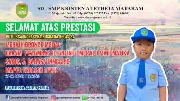 PraOmnas 10 Online Emerald Matematika, Sains, & Bahasa Innggris Mapel English Level 1