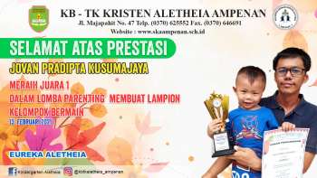 Lomba Parenting Membuat Lampion Kelompok Bermain