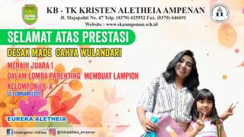 Lomba Parenting Membuat Lampion Kelompok TK-A