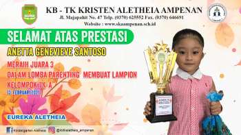 Lomba Parenting Membuat Lampion Kelompok TK-A