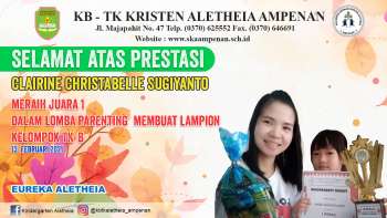Lomba Parenting Membuat Lampion Kelompok TK-B