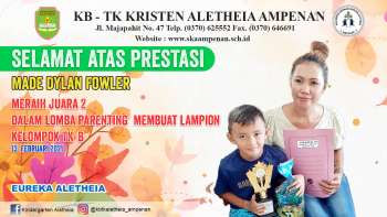 Lomba Parenting Membuat Lampion Kelompok TK-B