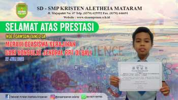 Meraih Beasiswa Kerajinan dari Konsulat Jendral RRT di Bali