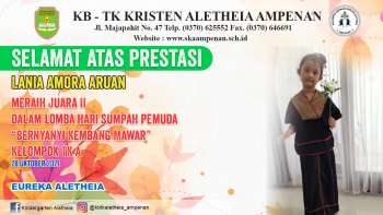 Lomba Sumpah Pemuda "Bernyanyi Kembang Mawar" Kelompok TK A