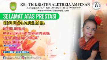 Lomba Sumpah Pemuda "Bernyanyi Kadal Nongak" Kelompok TK B