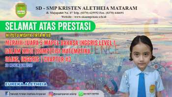 KMSI (Kompetisi Matematika , Sains, Inggris) Chapter #3