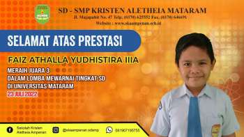 Lomba Mewarnai Tingkat SD Di Universitas Mataram