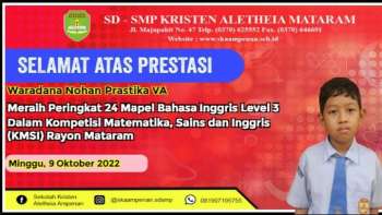 Lomba Kompetisi Matematika,Sains dan Bahasa Inggris (KMSI) Rayon Mataram
