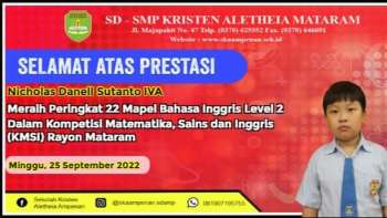 Lomba Kompetisi Matematika,Sains dan Bahasa Inggris (KMSI) Rayon Mataram
