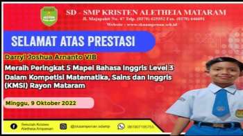 Kompetisi Matematika, Sains dan Inggris (KMSI) Rayon Mataram