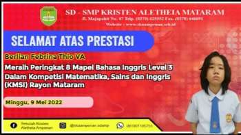 Kompetisi Matematika, Sains dan Inggris (KMSI) Rayon Mataram