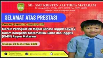 Kompetisi Matematika, Sains dan Inggris (KMSI) Rayon Mataram