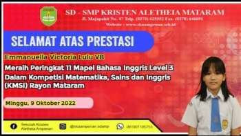 Kompetisi Matematika, Sains dan Inggris (KMSI) Rayon Mataram