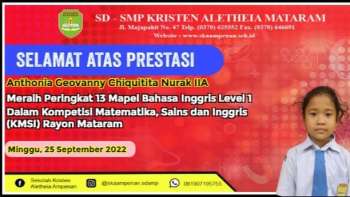 Kompetisi Matematika, Sains dan Inggris (KMSI) Rayon Mataram