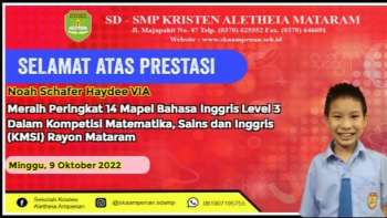 Kompetisi Matematika, Sains dan Inggris (KMSI) Rayon Mataram