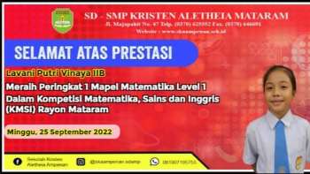 Kompetisi Matematika, Sains dan Inggris (KMSI) Rayon Mataram