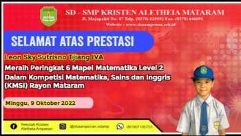 Kompetisi Matematika, Sains dan Inggris (KMSI) Rayon Mataram
