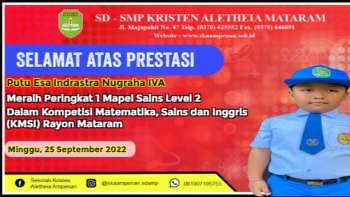 Kompetisi Matematika, Sains dan Inggris (KMSI) Rayon Mataram
