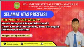 Kompetisi Matematika, Sains dan Inggris (KMSI) Rayon Mataram