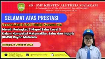 Kompetisi Matematika, Sains dan Inggris (KMSI) Rayon Mataram