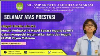 Kompetisi Matematika, Sains dan Inggris (KMSI) Rayon Mataram