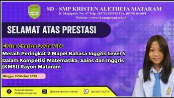 Kompetisi Matematika, Sains dan Inggris (KMSI) Rayon Mataram
